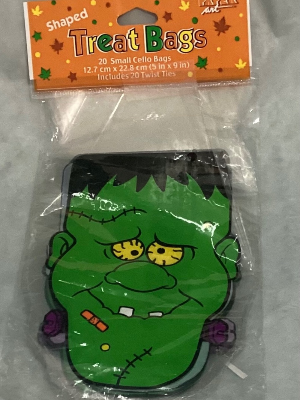 Halloween Munster Treat Bags (14 Pcs)
